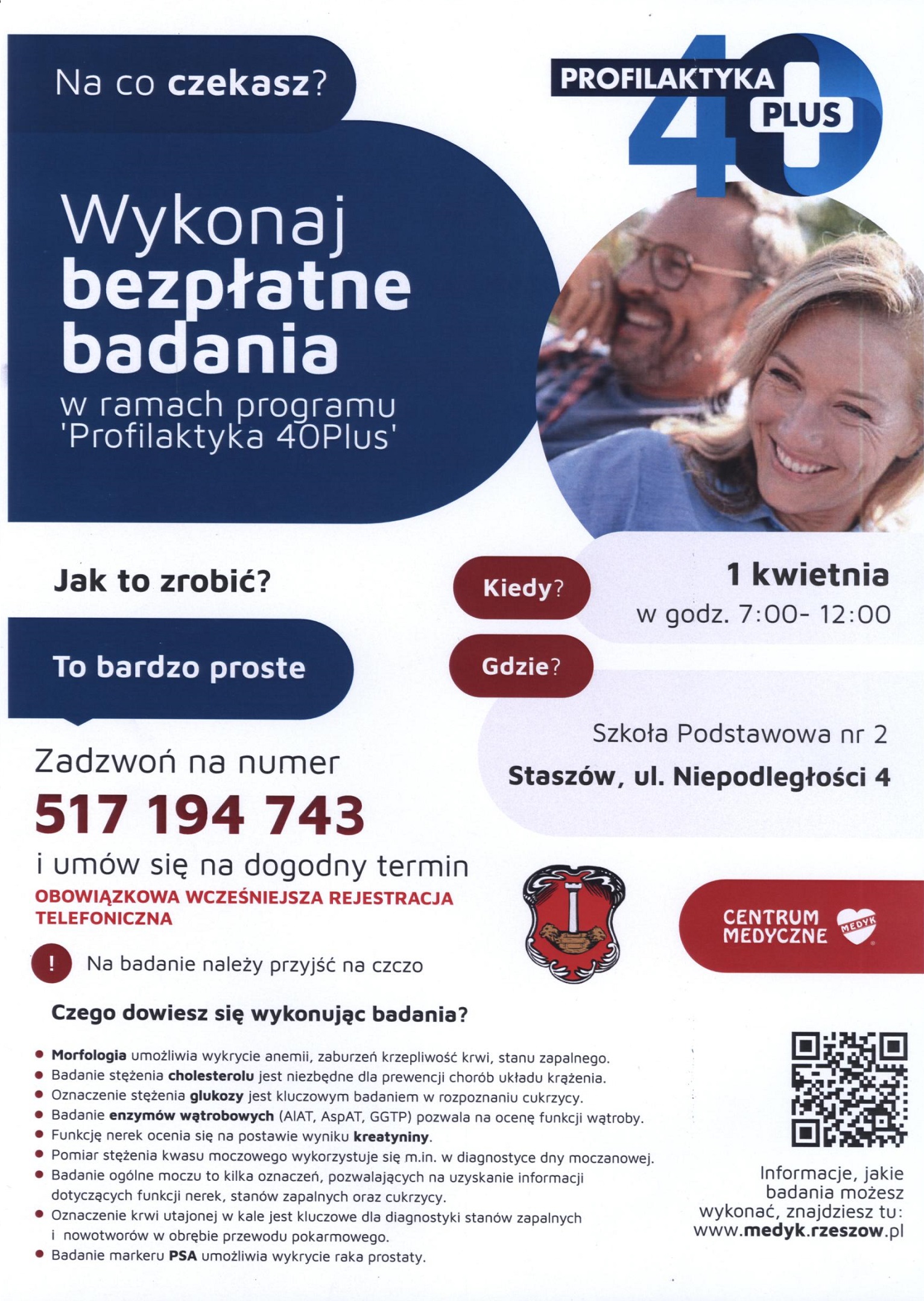 Badania bezpłatne w ramach programu 